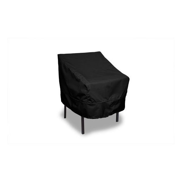 Eevelle MERIDIAN Series, Patio Table Chair Cover - Black, 28.5L x 25.5W x 26H MDCPT-BLK - main